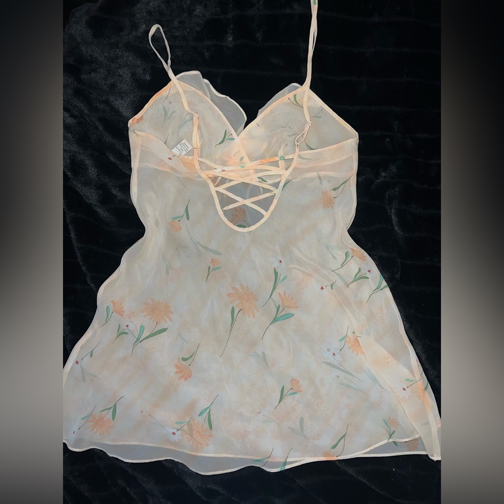 La Senza Floral Sheer Slip Dress - Picture 3 of 3